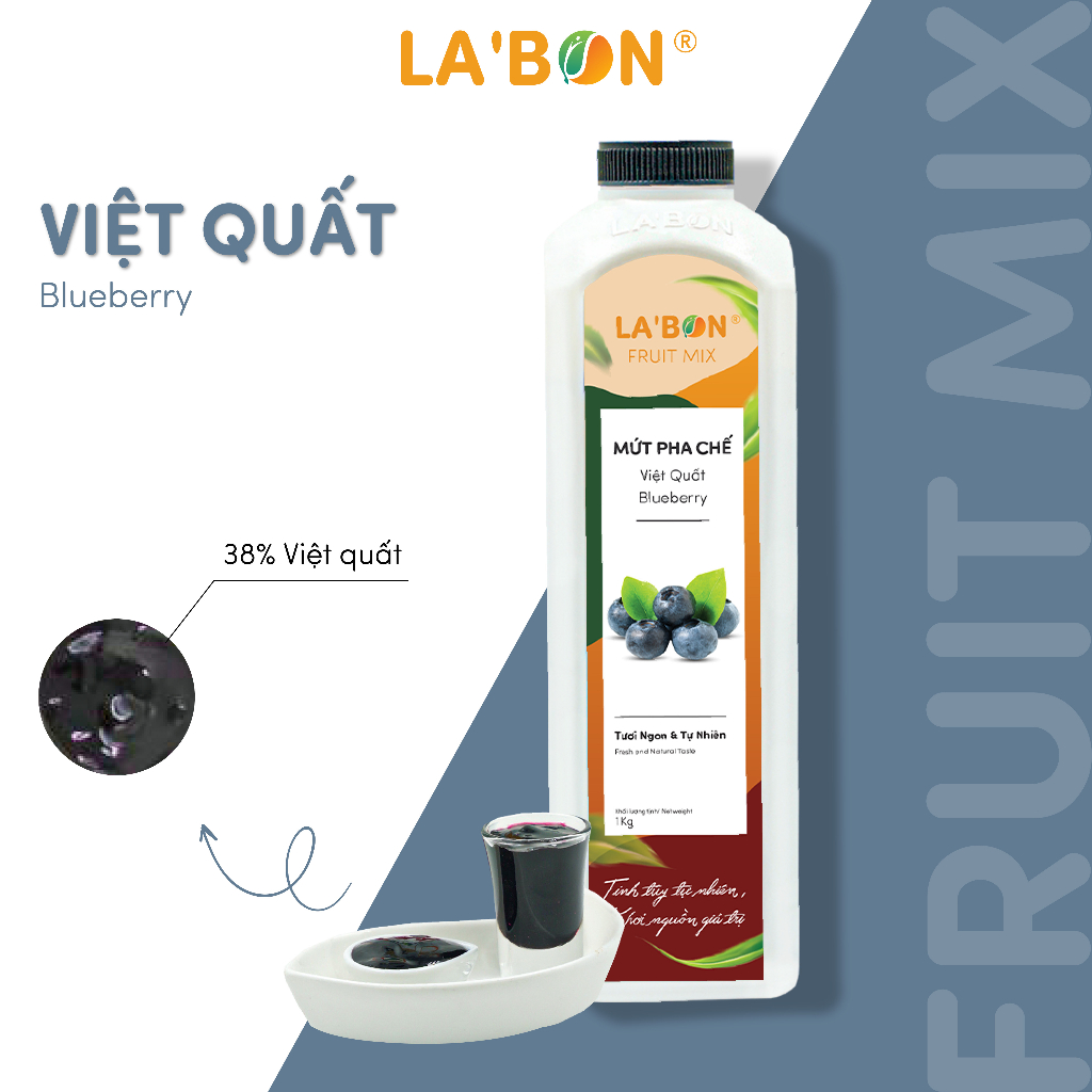 Mứt Pha Chế Việt Quất LA'BON.