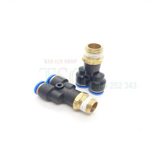 Nối chữ Y 1 đầu ren 2 đầu ống 8mm PX Các loại (ren 9.6 ,13 , 17 , 21 ống 08mm ) Hiệu SUNCOS .