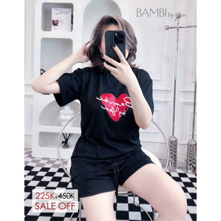 Áo phông thun nữ tay ngắn chất cotton mua hè mặc thoải mái hoạt tiết siêu xinh (KHÔNG BÁN KÈM QUẦN)