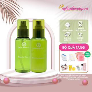 Bộ đôi SIÊU sữa rửa mặt và toner Masterfay Hathor Beauty (Kim Thiên Hoa) - Nghiền Làm Đẹp
