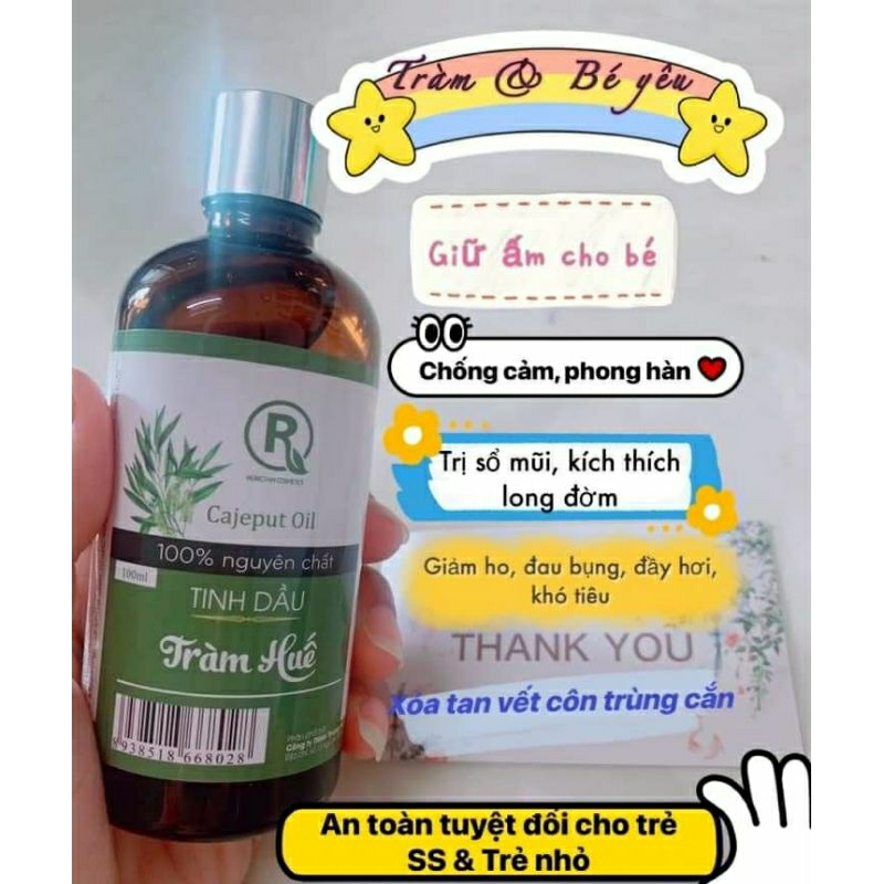 Tinh dầu tràm huế 100ml (chính hãng )
