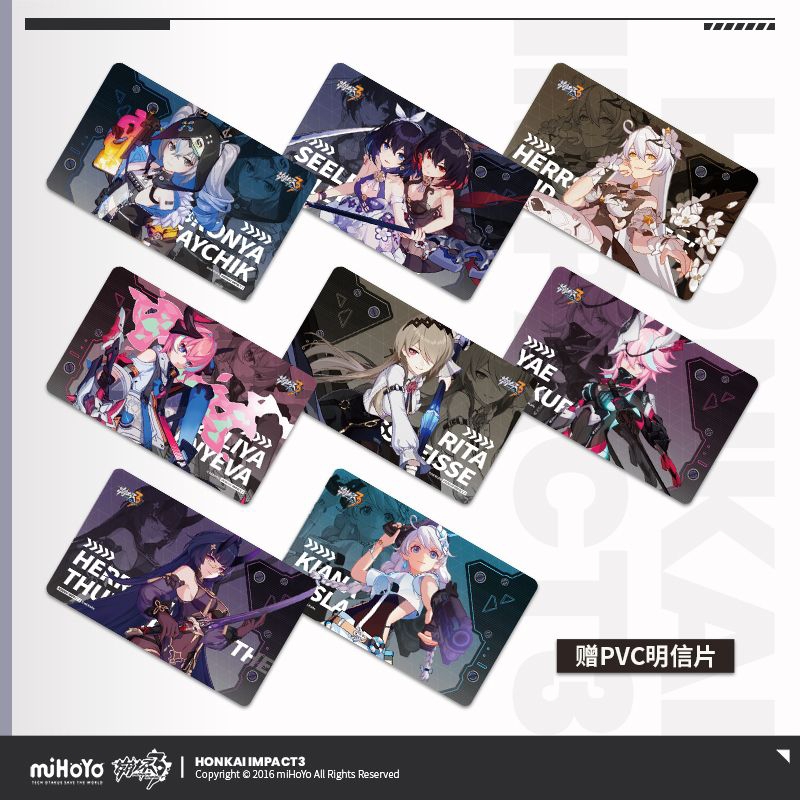 Khăn Giấy Ăn 3 Lớp Honkai Impact - Official Hoyoverse