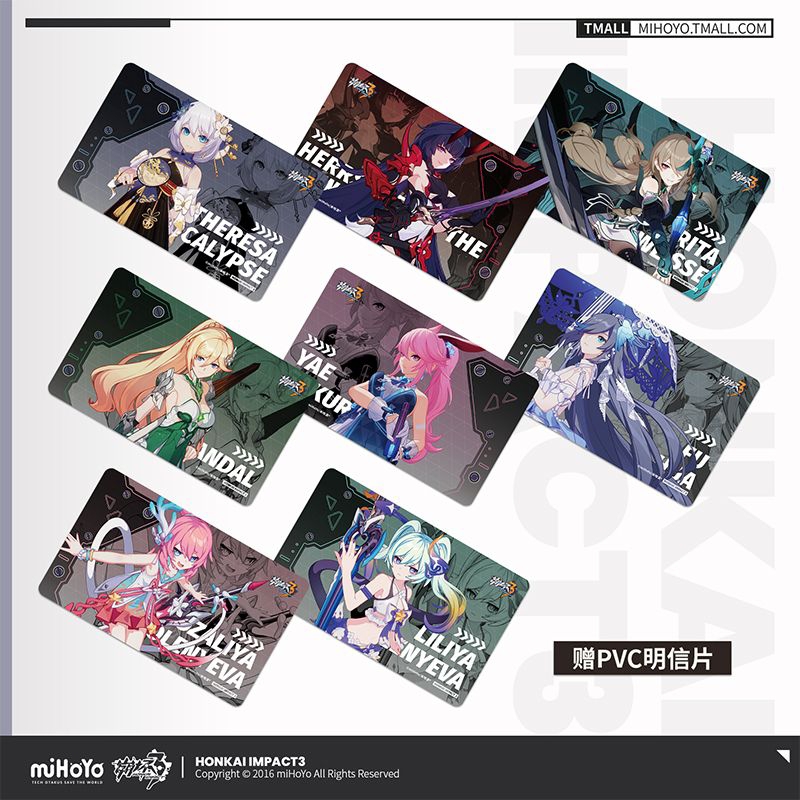 Khăn Giấy Ăn 3 Lớp Honkai Impact - Official Hoyoverse