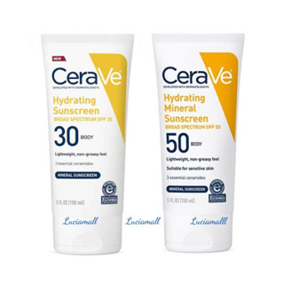 Kem chống nắng Cerave Hydrating Sunscreen Broad Spectrum SPF30 SPF50