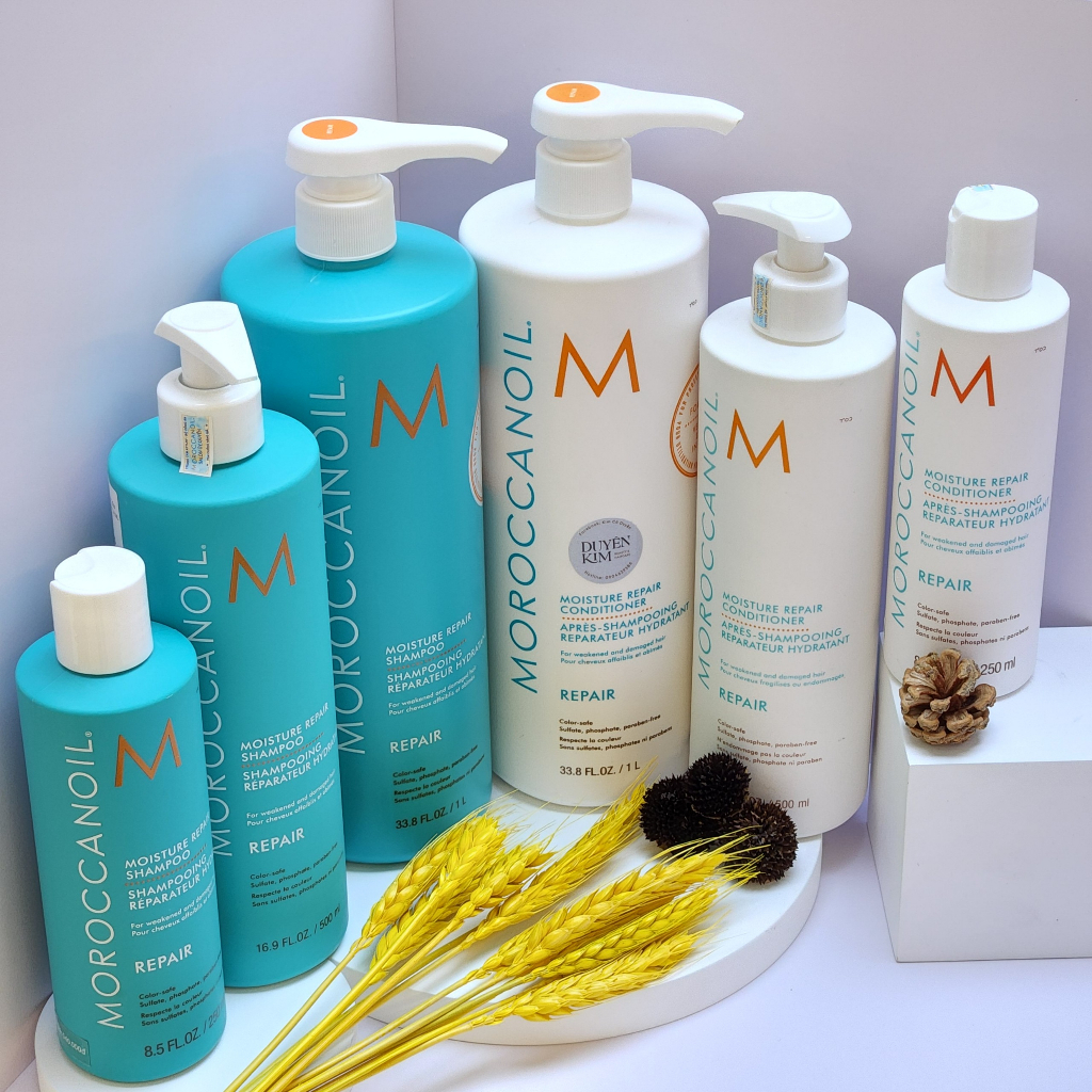 Dầu gội xả phục hồi dưỡng ẩm Moroccanoil Repair 1000ml - 500ml - 250ml chính hãng