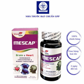 VIÊN UỐNG MESCAP ( ✅ Chính hãng )