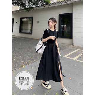 🌈BIGSIZE ĐẦM KHOÉT VẢI XẺ TÀ🌈