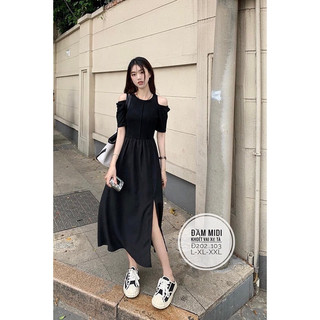 🌈BIGSIZE ĐẦM KHOÉT VẢI XẺ TÀ🌈
