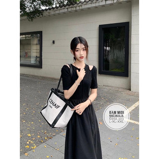 🌈BIGSIZE ĐẦM KHOÉT VẢI XẺ TÀ🌈