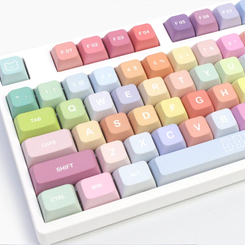 Keycap nhựa PBT cao cấp, nút phím lắp cho bàn phím cơ phối màu hơn 50 mẫu (Chỉ có bộ nút phím, không bao gồm bàn phím) | BigBuy360 - bigbuy360.vn