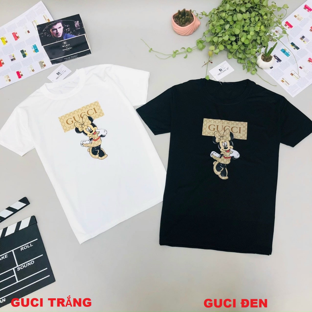 Áo phông Guci unisex Nam Nữ 33-75kg SALE giá rẻ lấy tương tác NHIỀU MẪU ĐẸP
