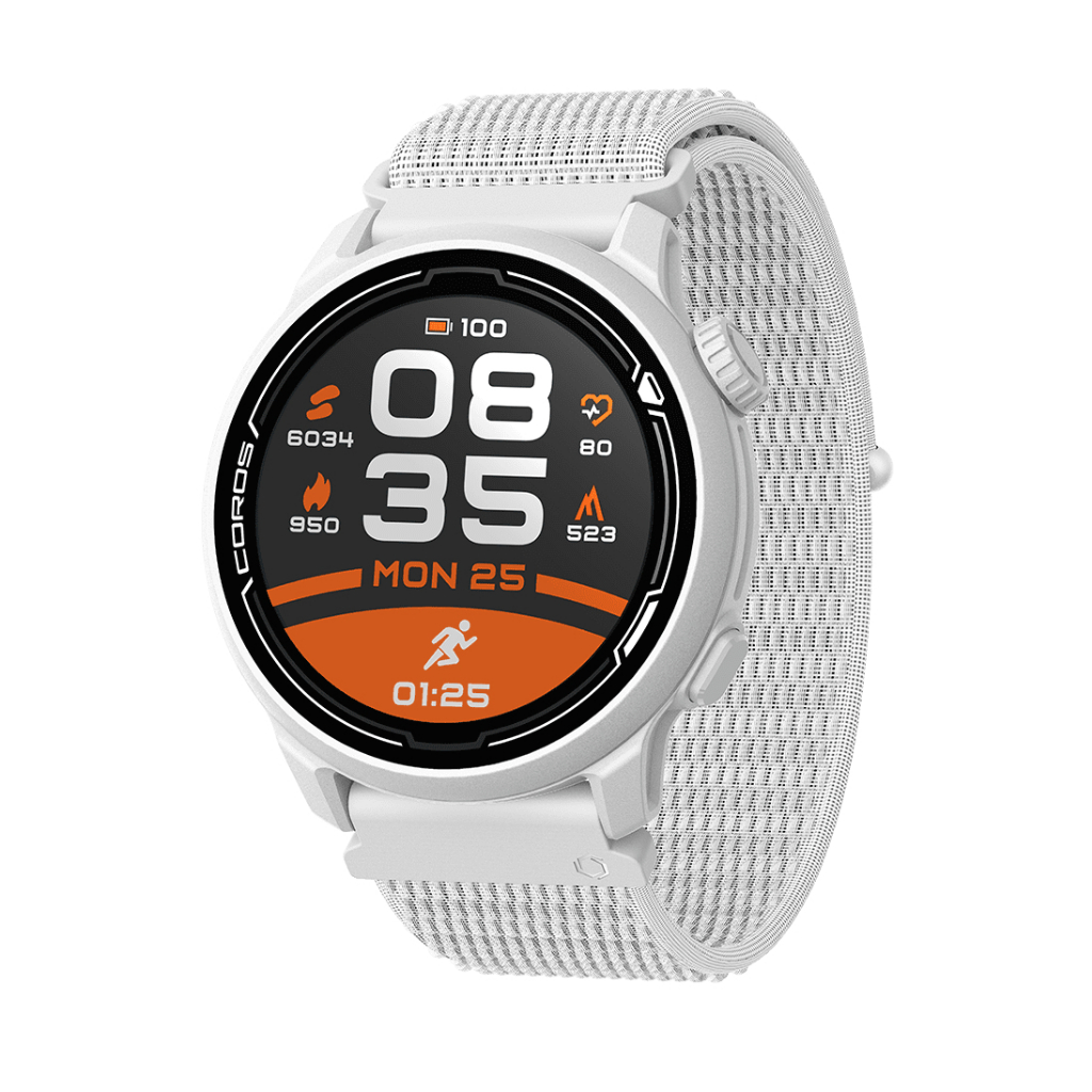 Đồng Hồ GPS Thể Thao COROS PACE 2 - White - Nylon