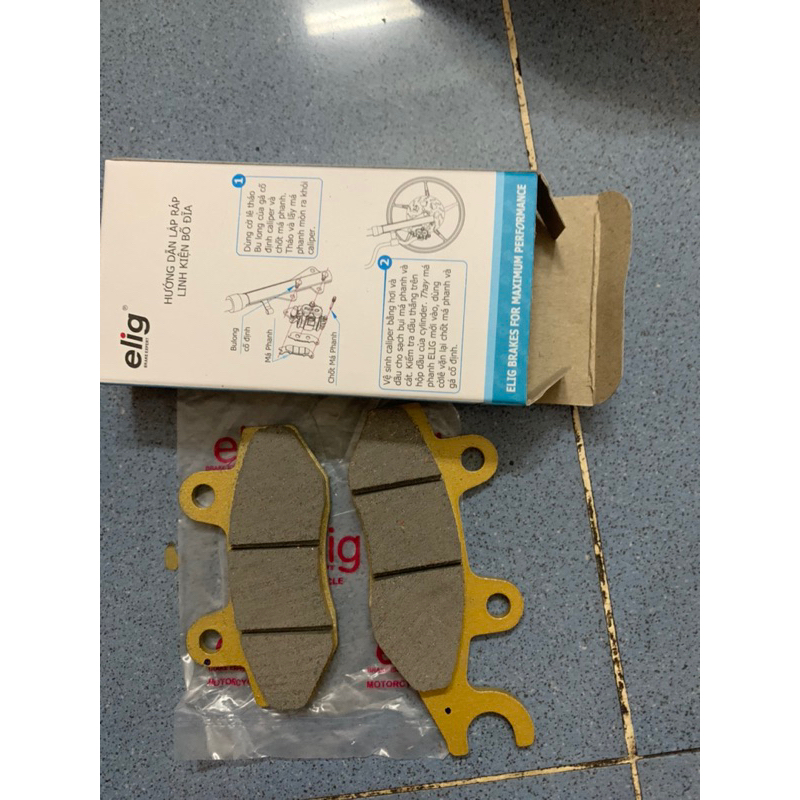 Đĩa thắng trước su Hayate + Bố đĩa trước Hayate xài  chung xe Ex 135 đời 2010 - 2014+Novo 1/2/3+ Axelo+ Raider hiệu elig