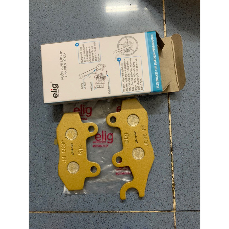 Đĩa thắng trước su Hayate + Bố đĩa trước Hayate xài  chung xe Ex 135 đời 2010 - 2014+Novo 1/2/3+ Axelo+ Raider hiệu elig