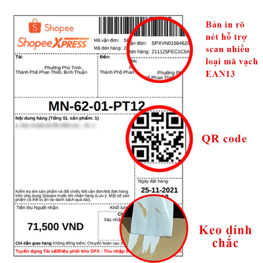 Máy in nhiệt mini PIKDIK 802 in đơn hàng, in tem, mã vận đơn, mã vạch, phiếu gửi hàng | BigBuy360 - bigbuy360.vn