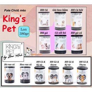 Pate king pet 380g | pate mèo & chó