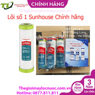 Lõi lọc nước số 1 Sunhouse - Dùng được cho tất cả các dòng máy lọc nước Ro