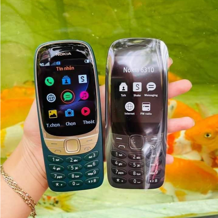 Điện Thoại Nokia 6310 sóng 4G ( 2 Sim ) New Fullbox .Bảo Hành 12 Tháng.
