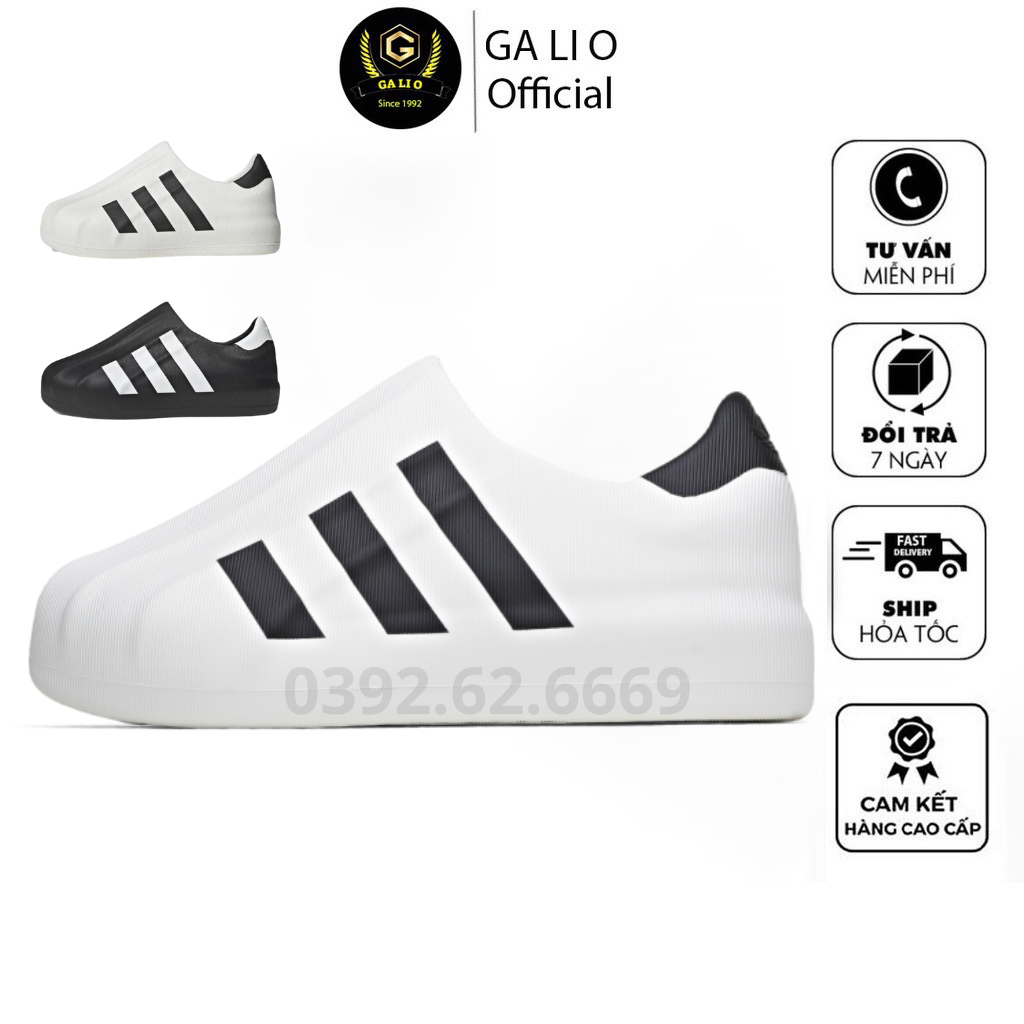 Giày Adidas Adifom Superstar Core Black White, giày Adifom Superstar bản S.Cấp full pk
