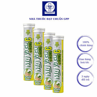 Sủi MYVITA STRONG C ( Chiết xuất Chanh- Sả - Gừng)