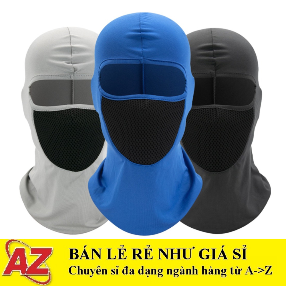 Khăn Trùm Đầu Ninja ARI Cao Cấp Có Lưới Thở Chống Nắng Chống Tia UV