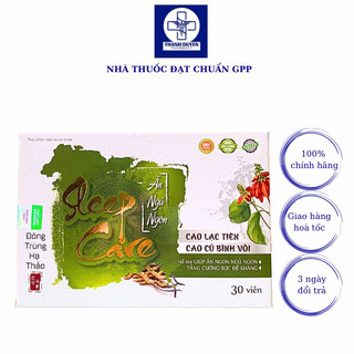 Viên uống ngủ ngon Sleep Care Giúp ăn ngon ngủ ngon, tăng cường đề kháng