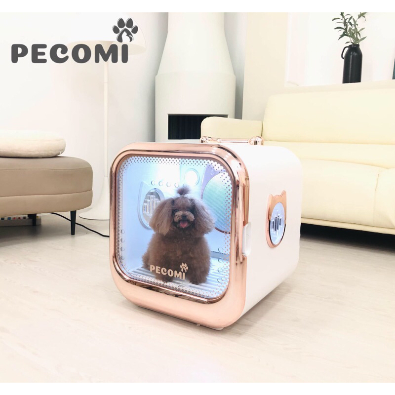 { Có Sẵn - Khử trùng UV } Máy Lồng Chuồng Sấy Lông Thú Cưng Chó Mèo Pecomi Pro .