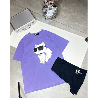 [ catsports_hangxuatdu ] ÁO PHÔNG KA.RL MÈO Basic made in PORTUGAL full tag code form unisex ( Ảnh thật )