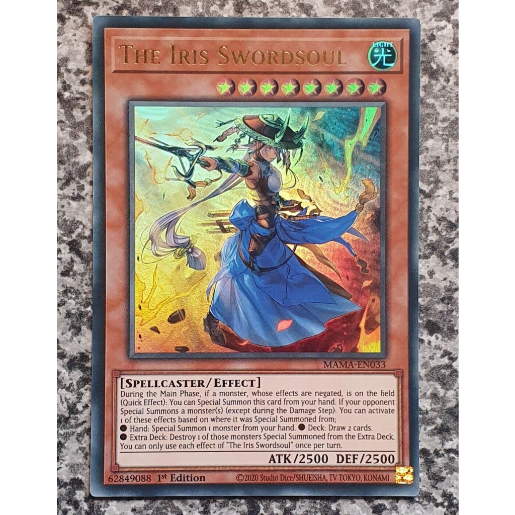 Bài Yugioh OCG - The Iris Swordsoul