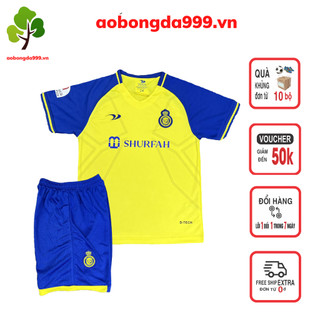 Áo quần đá bóng trẻ em, áo đá banh đội tuyển Al-Nassr ,Việt Nam, Bồ Đào Nha, Pháp,Argentina -aobongda999.vn