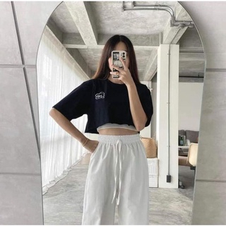 Sét bộ 3 món áo 2 dây áo croptop kết hợp quần dài HD6P0P