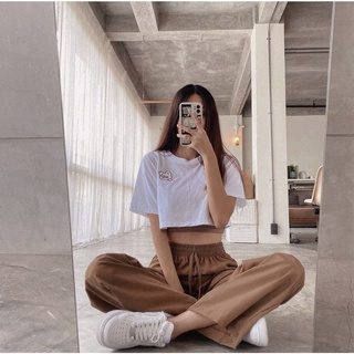 Sét bộ 3 món áo 2 dây áo croptop kết hợp quần dài HD6P0P