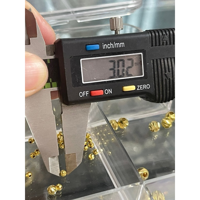 Set bi 3mm - combo giá 10 viên sỉ bi v Au 10k - size 3 ly cho shop sỉ giá xưởng tốt