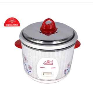 Nồi cơm điện mini nắp rời kim cương 0.6 lít - bảo hành 12 tháng