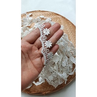 Ren chỉ bóng hình hoa mai bản 2cm