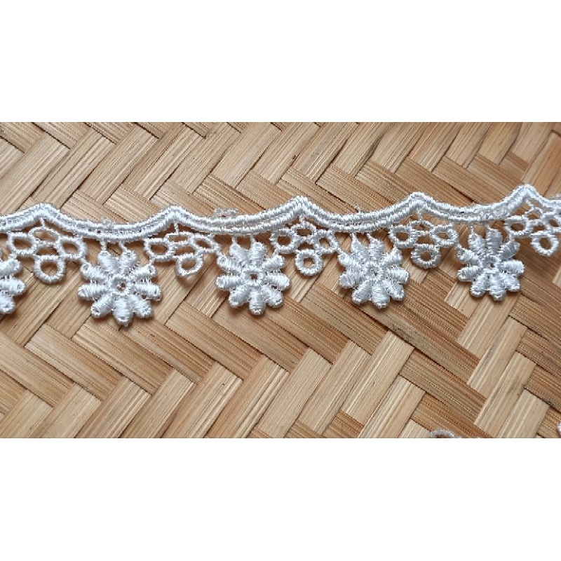 Ren chỉ bóng hình hoa mai bản 2cm