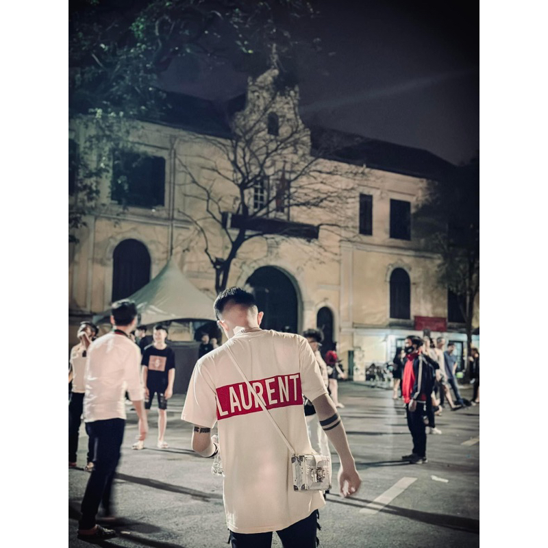 Áo thun Sain Laurent May phối hàng cao cấp loại 1 full bao bì tag & mác🛍️