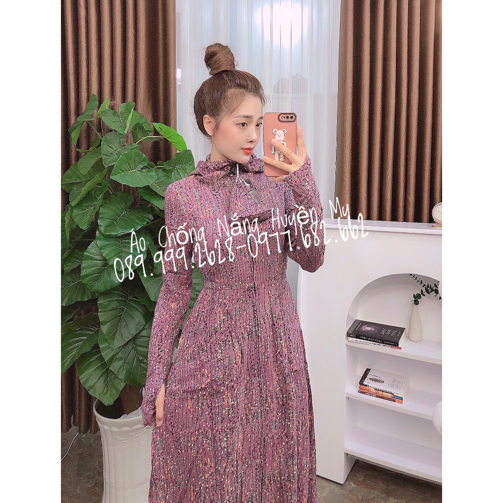 Áo Chống Nắng Toàn Thân 3 Lớp Loại 1 Vải Lanh Nhật Cao Cấp