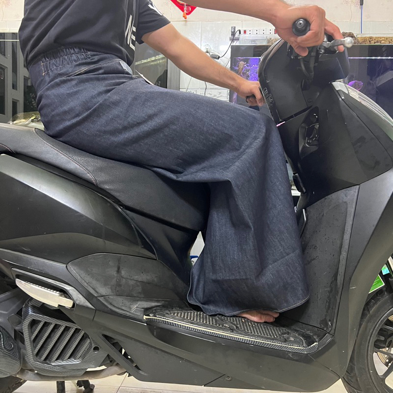Váy chống nắng vải jean cao cấp