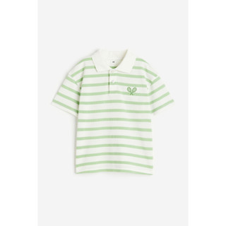 Áo thun polo bé trai HM authentic chất cotton mềm mát