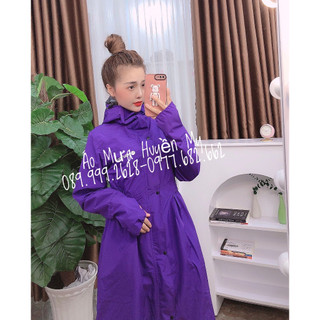 Áo Mưa Măng Tô 2 Lớp Siêu Nhẹ Thời Trang Cao Cấp