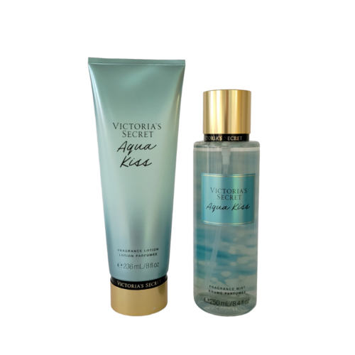 🆚 Set Lotion & Body mist AQUA KISS-VICTORIA'S SECRET