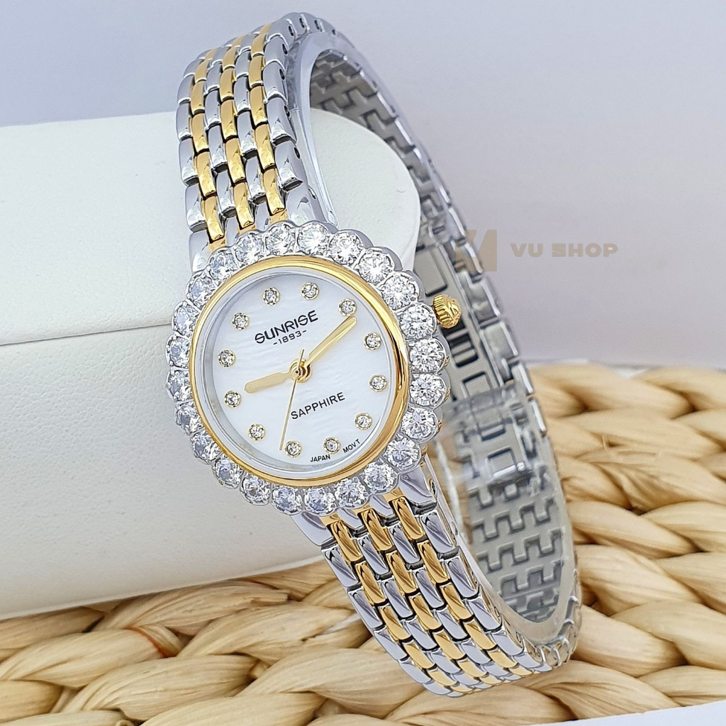 Đồng hồ nữ SUNRISE 9808AA Size nhỏ Chính hãng