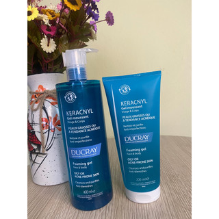 Sữa rửa mặt Ducray Keracnyl Gel Mousssant (Nội Địa Pháp)