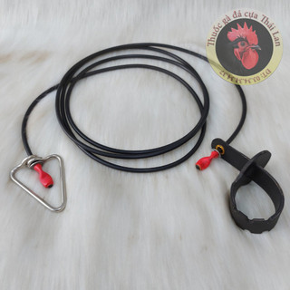 dây cột gà cao su cao cấp - xuất nước ngoài - dài 1 mét 8 (TRE HOẶC NÒI điều sài được)(co giản - móc inox - chắc chắn) d