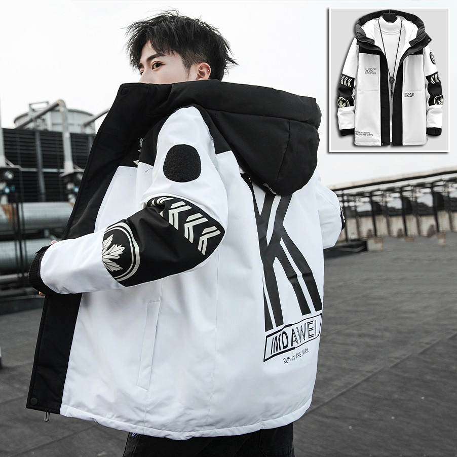 Áo Khoác Nỉ Nam Dài Tay Khóa Kéo Có Mũ Trùm Họa Tiết Chữ K BEMIEnam MEN JK 034