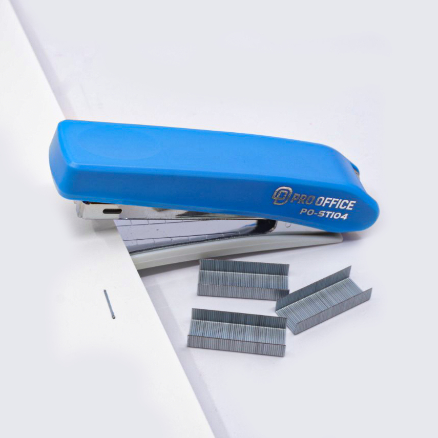 Bấm Kim Hải Hà Pro Office ST104 Size 10 Dập Ghim Cầm Tay, An Toàn Khi Sử Dụng