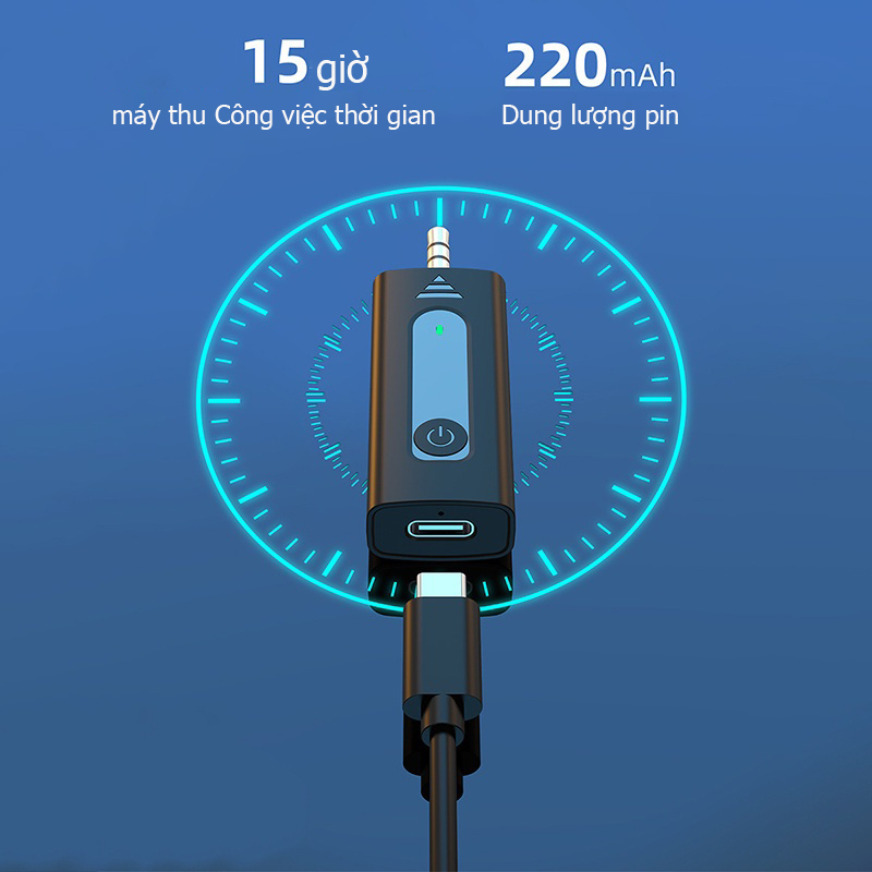 Micro Không Dây 2.4G Hp Vlog Youtuber Di Động Lavalier Mic Cho Iphone Và Android Micro Phát Trực Tiếp Condenser