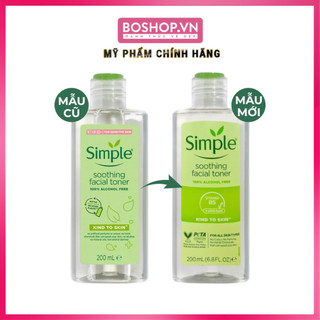 Nước Hoa Hồng Simple Kind To Skin Soothing 200ml