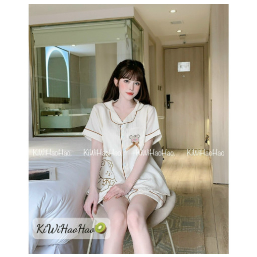 Bộ Đồ Mặc Bầu Và Sau Sinh đũi gân cộc mềm mại mát mẻ thoải mái cho mẹ bầu